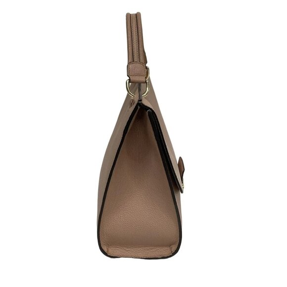 FURLA Julia - Pink Leather Handbag - Picture 4 of 10